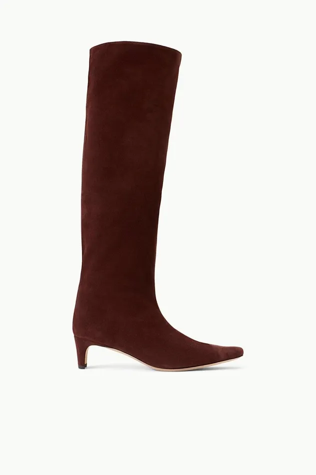 STAUD Boots Women STAUD WALLY BOOT MAHOGANY