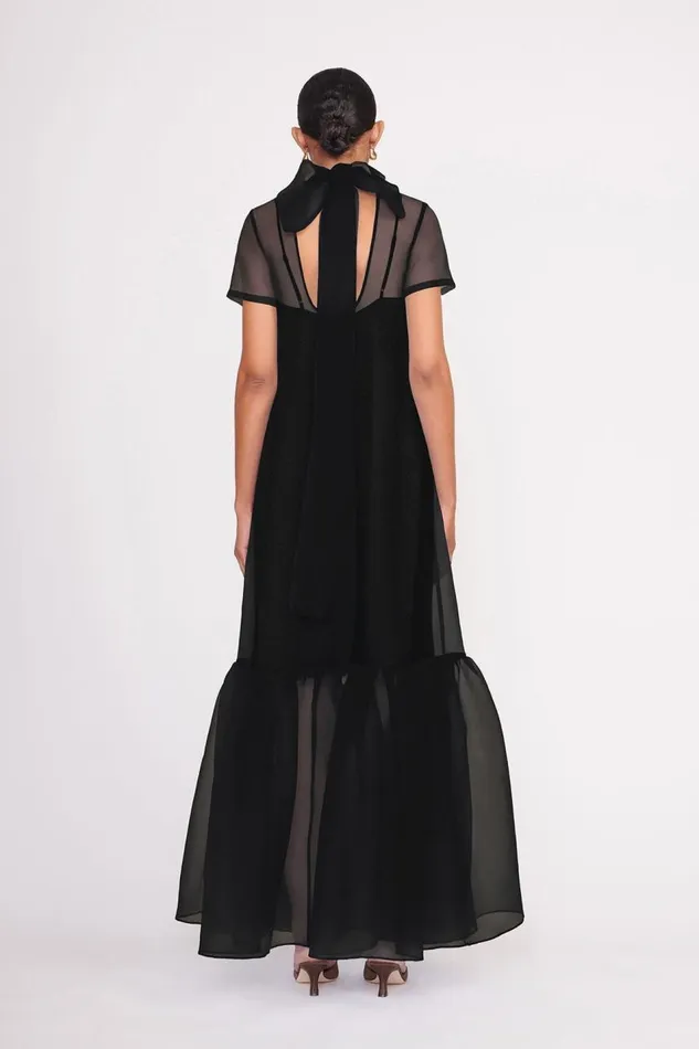 STAUD Bridal Women STAUD CALLUNA DRESS BLACK STAUD Bridal Women STAUD CALLUNA DRESS BLACK