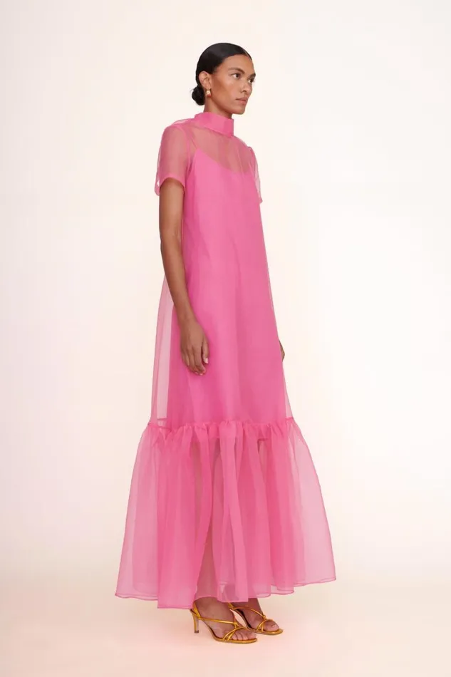 STAUD Bridal Women STAUD CALLUNA DRESS BLUSH STAUD Bridal Women STAUD CALLUNA DRESS BLUSH