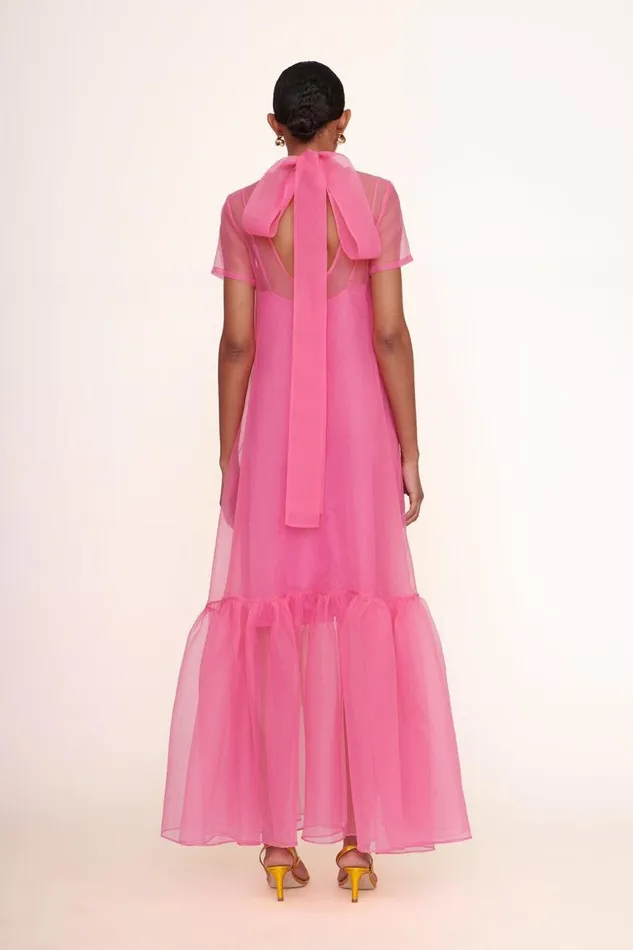 STAUD Bridal Women STAUD CALLUNA DRESS BLUSH STAUD Bridal Women STAUD CALLUNA DRESS BLUSH