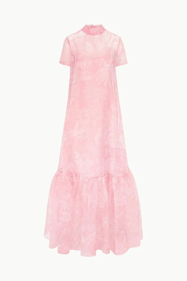 STAUD Bridal Women STAUD CALLUNA DRESS CHERRY BLOSSOM IVORY TOILE STAUD Bridal Women STAUD CALLUNA DRESS CHERRY BLOSSOM IVORY TOILE