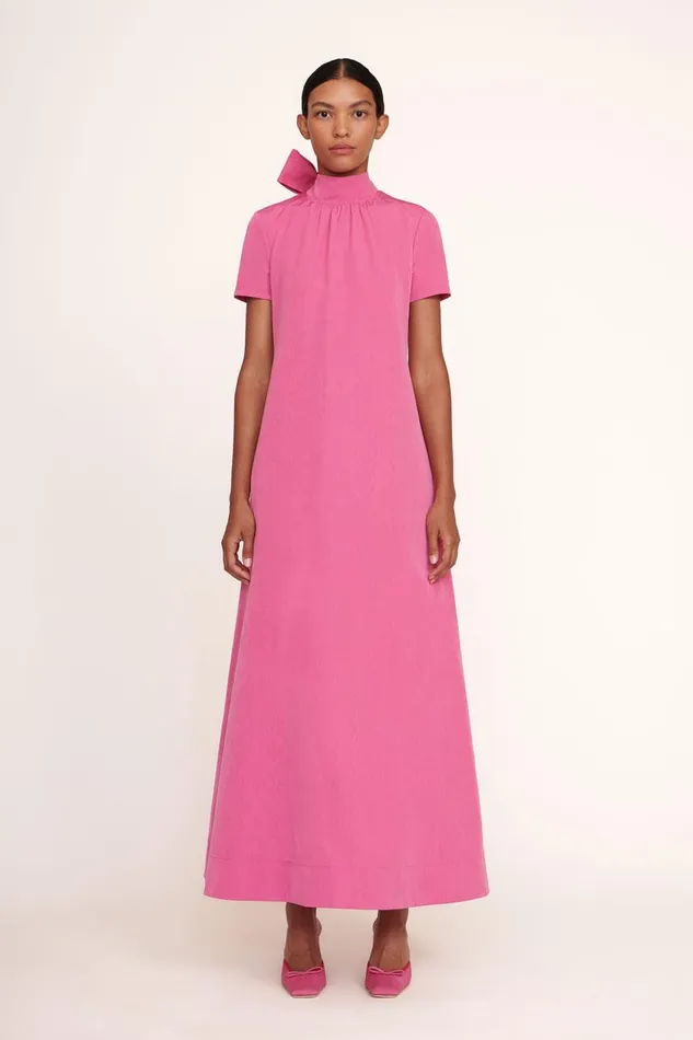 STAUD Bridal Women STAUD ILANA DRESS LOLLIPOP