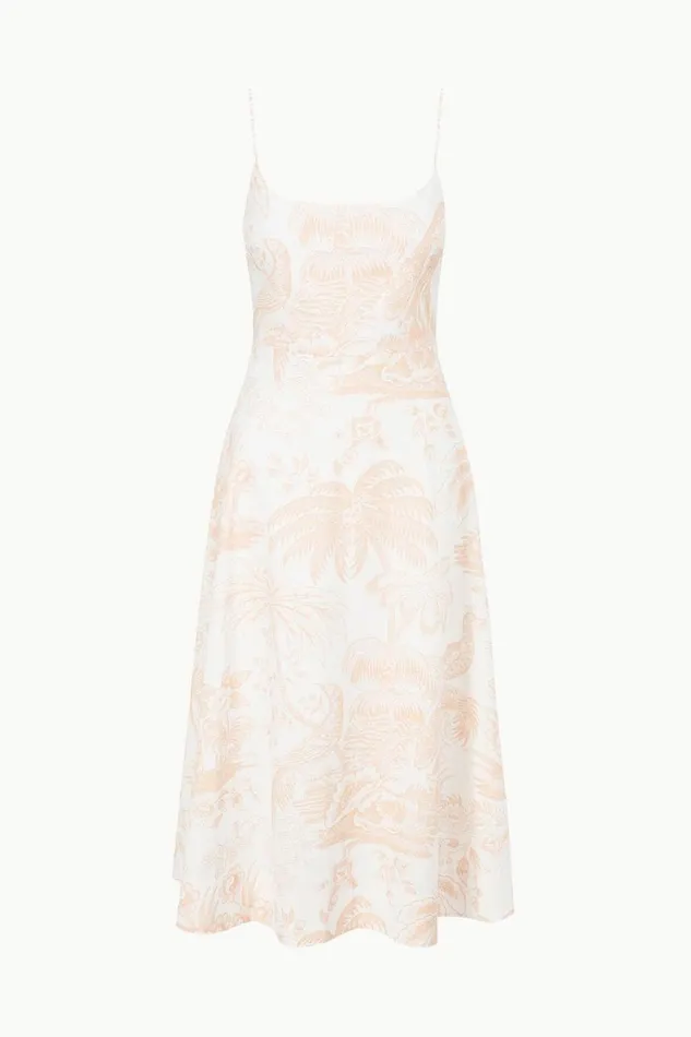 STAUD Dresses Women STAUD AMARANTH DRESS IVORY BEIGE TOILE STAUD Dresses Women STAUD AMARANTH DRESS IVORY BEIGE TOILE