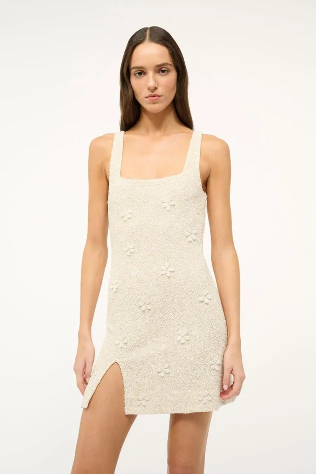 STAUD Dresses Women STAUD LE SABLE DRESS IVORY STAUD Dresses Women STAUD LE SABLE DRESS IVORY