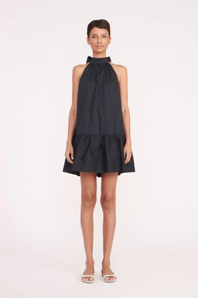 STAUD Dresses Women STAUD MARLOWE DRESS BLACK STAUD Dresses Women STAUD MARLOWE DRESS BLACK