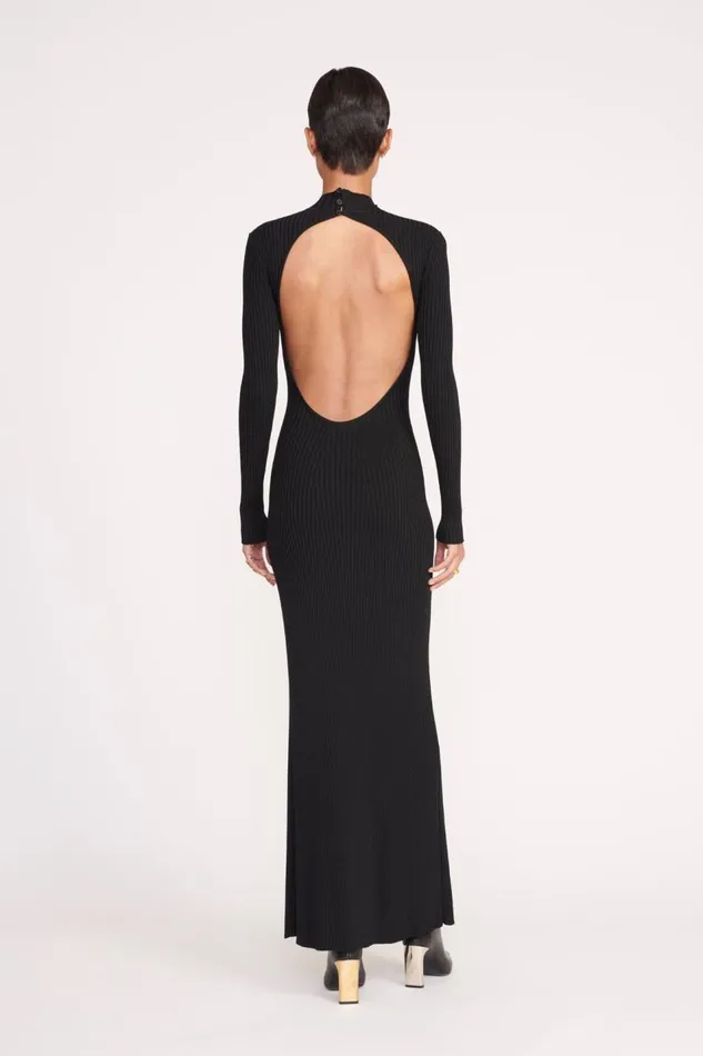 STAUD Dresses Women STAUD PALMIRA DRESS BLACK STAUD Dresses Women STAUD PALMIRA DRESS BLACK