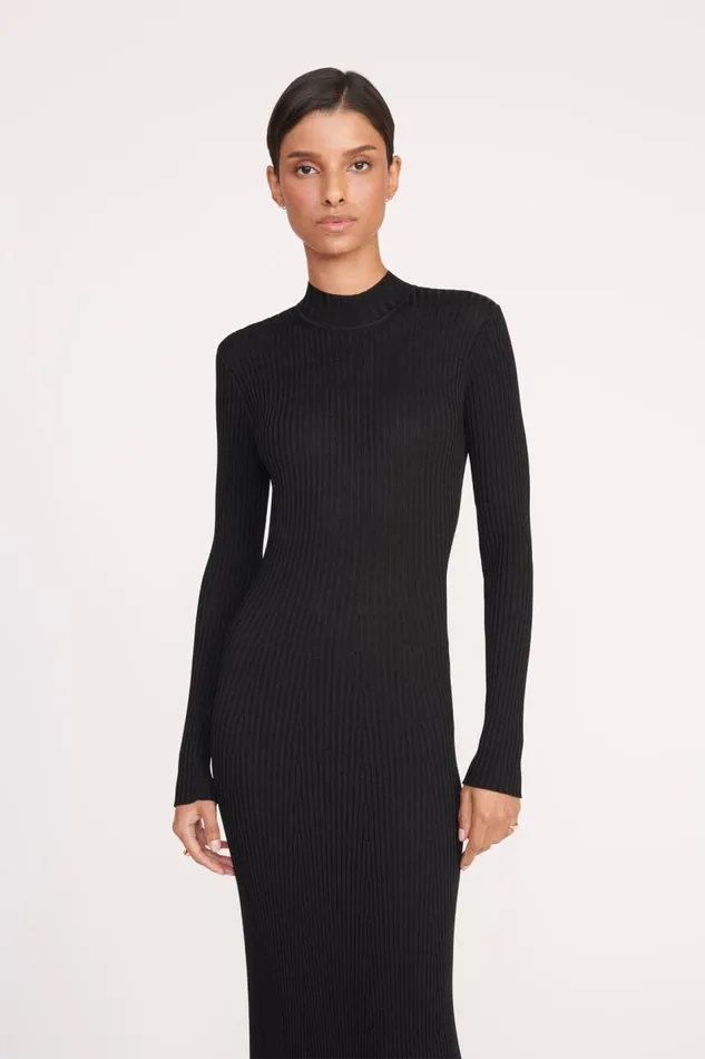 STAUD Dresses Women STAUD PALMIRA DRESS BLACK STAUD Dresses Women STAUD PALMIRA DRESS BLACK
