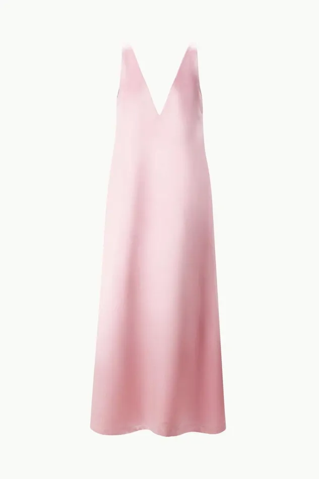 STAUD Dresses Women STAUD TEAGAN DRESS CHERRY BLOSSOM STAUD Dresses Women STAUD TEAGAN DRESS CHERRY BLOSSOM