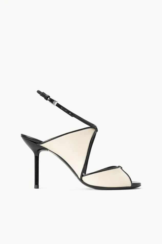 STAUD Heels Women STAUD EMILIA STILETTO CREAM BLACK