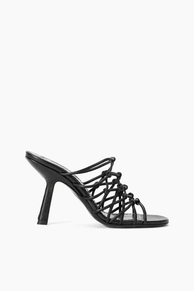 STAUD Heels Women STAUD GIOTTO KNOT HEEL BLACK