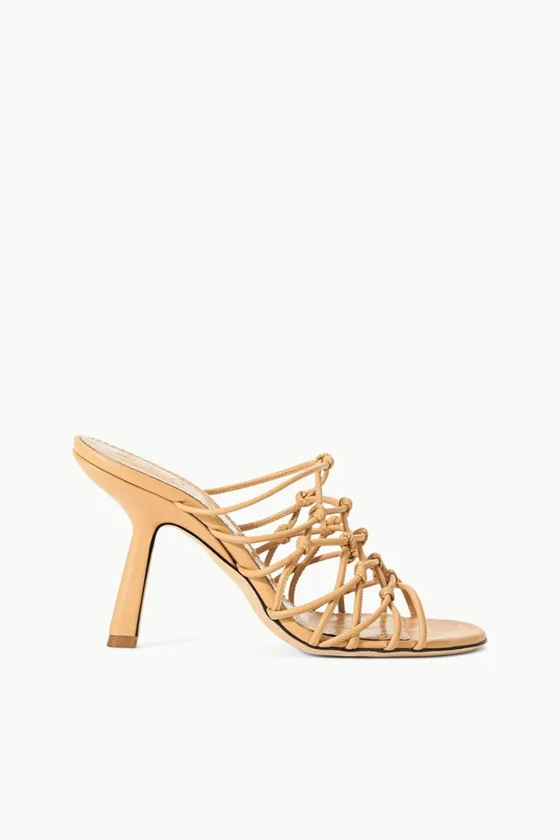 STAUD Heels Women STAUD GIOTTO KNOT HEEL PORCINI