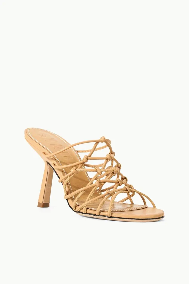 STAUD Heels Women STAUD GIOTTO KNOT HEEL PORCINI STAUD Heels Women STAUD GIOTTO KNOT HEEL PORCINI