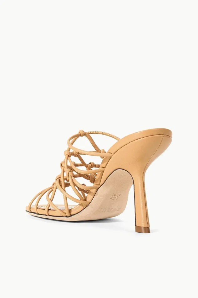 STAUD Heels Women STAUD GIOTTO KNOT HEEL PORCINI STAUD Heels Women STAUD GIOTTO KNOT HEEL PORCINI