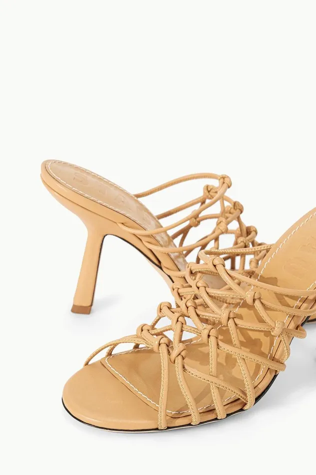 STAUD Heels Women STAUD GIOTTO KNOT HEEL PORCINI STAUD Heels Women STAUD GIOTTO KNOT HEEL PORCINI