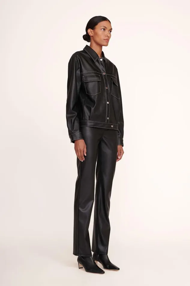 STAUD Outerwear and Jackets Women CUSTOM RYAN JACKET BLACK STAUD Outerwear and Jackets Women CUSTOM RYAN JACKET BLACK