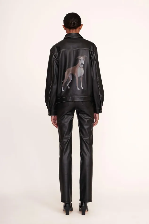 STAUD Outerwear and Jackets Women CUSTOM RYAN JACKET BLACK STAUD Outerwear and Jackets Women CUSTOM RYAN JACKET BLACK