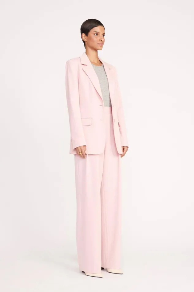 STAUD Outerwear and Jackets Women STAUD CITY BLAZER CHERRY BLOSSOM SUITING STAUD Outerwear and Jackets Women STAUD CITY BLAZER CHERRY BLOSSOM SUITING