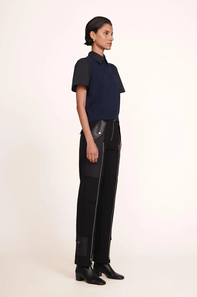 STAUD Pants and Shorts Women STAUD SESAME PANT BLACK STAUD Pants and Shorts Women STAUD SESAME PANT BLACK