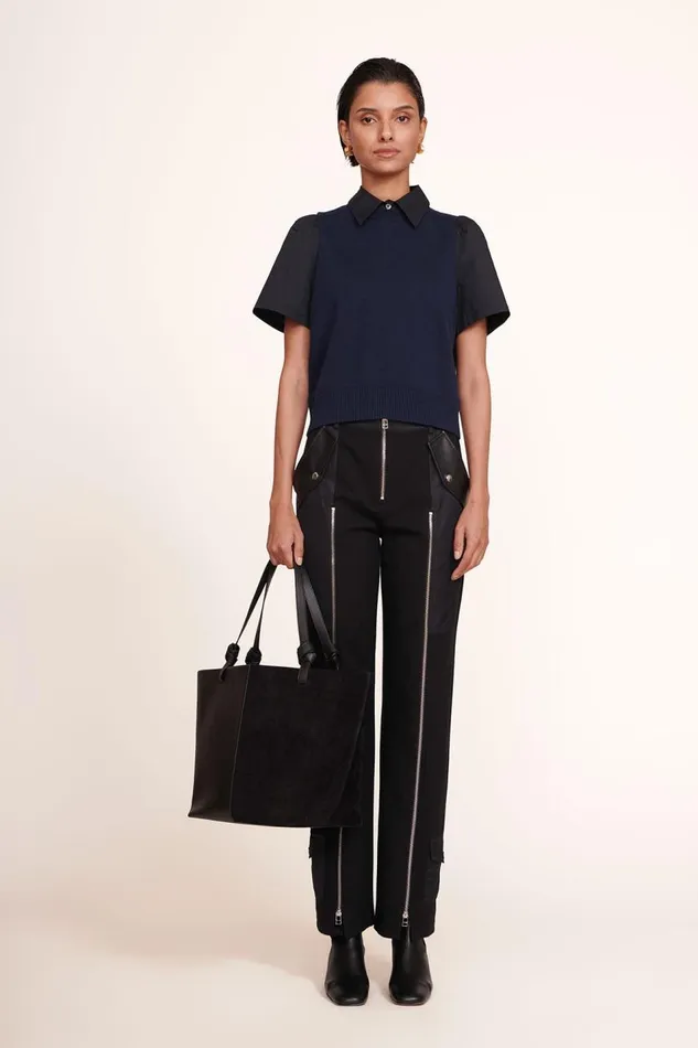 STAUD Pants and Shorts Women STAUD SESAME PANT BLACK STAUD Pants and Shorts Women STAUD SESAME PANT BLACK