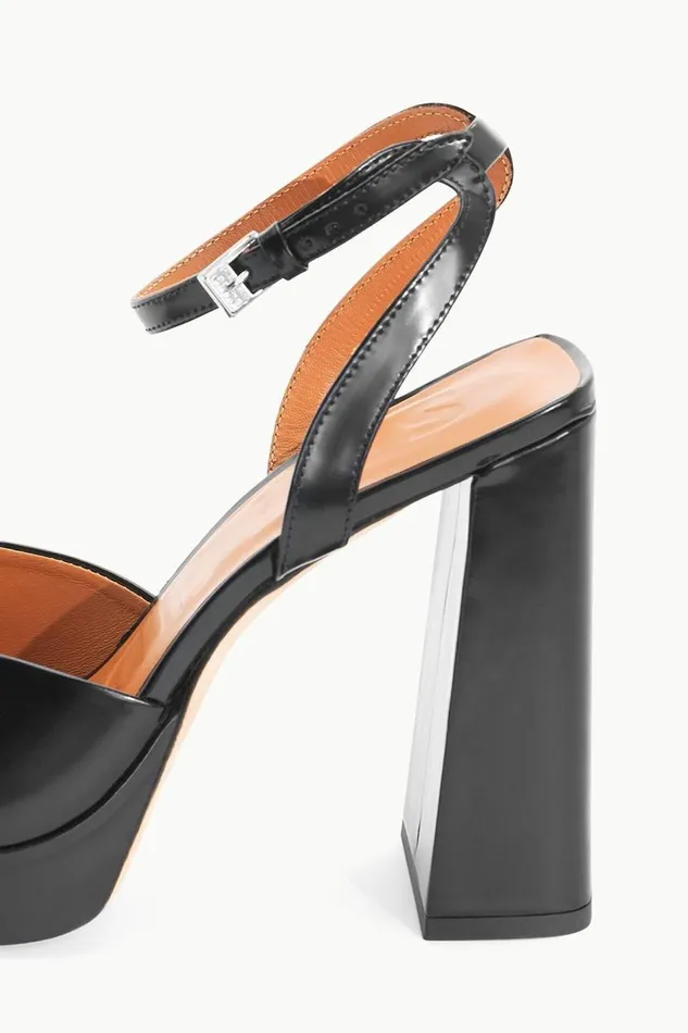 STAUD Platforms and Wedges Women STAUD SOLANGE PLATFORM BLACK