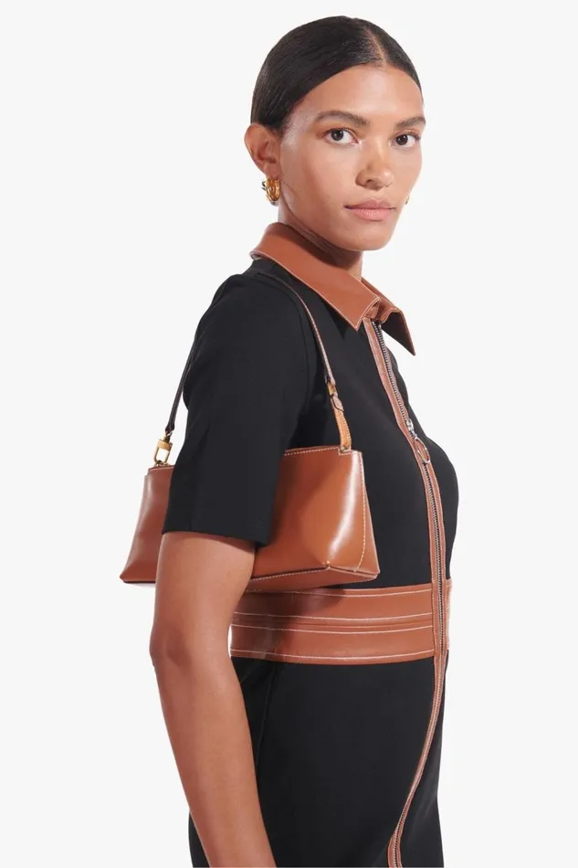 STAUD Shoulder Women STAUD KAIA SHOULDER BAG TAN STAUD Shoulder Women STAUD KAIA SHOULDER BAG TAN