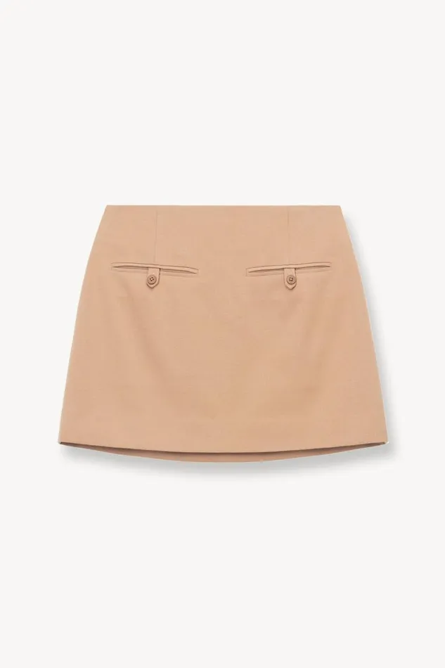 STAUD Skirts Women STAUD ANNETTE SKIRT CAMEL STAUD Skirts Women STAUD ANNETTE SKIRT CAMEL