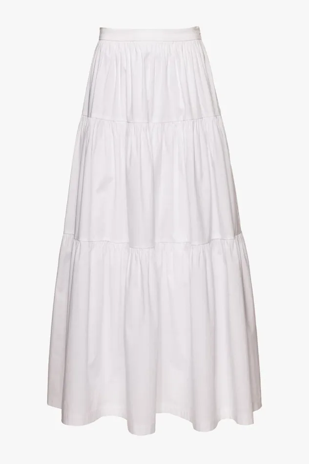 STAUD Skirts Women STAUD SEA SKIRT WHITE STAUD Skirts Women STAUD SEA SKIRT WHITE