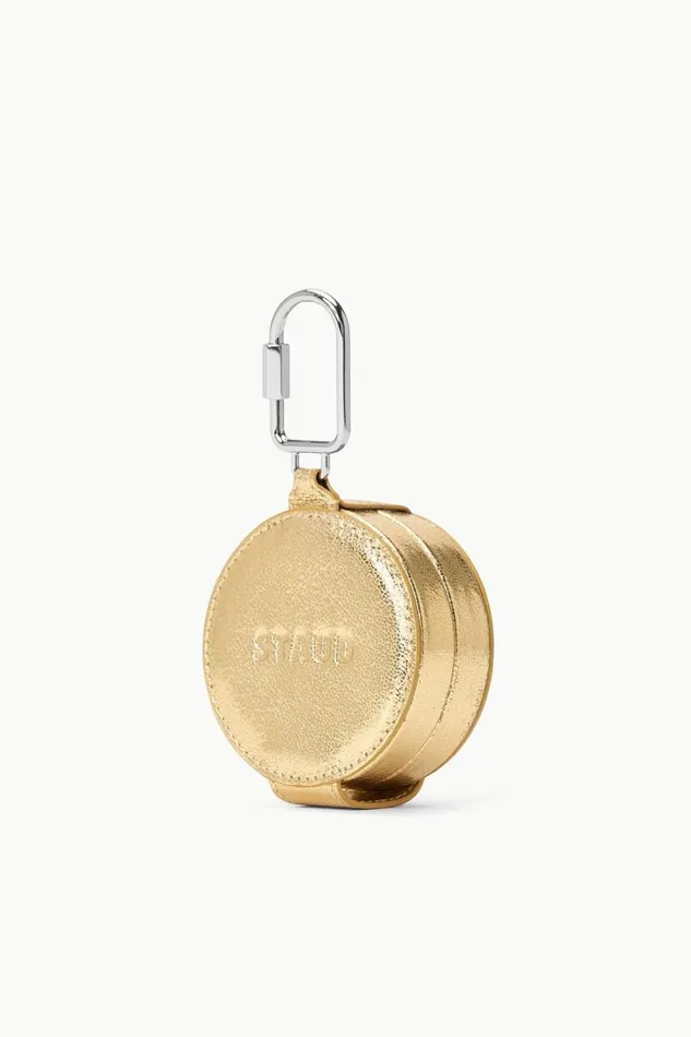 STAUD Small Leather Goods Women STAUD PILL CASE GOLD
