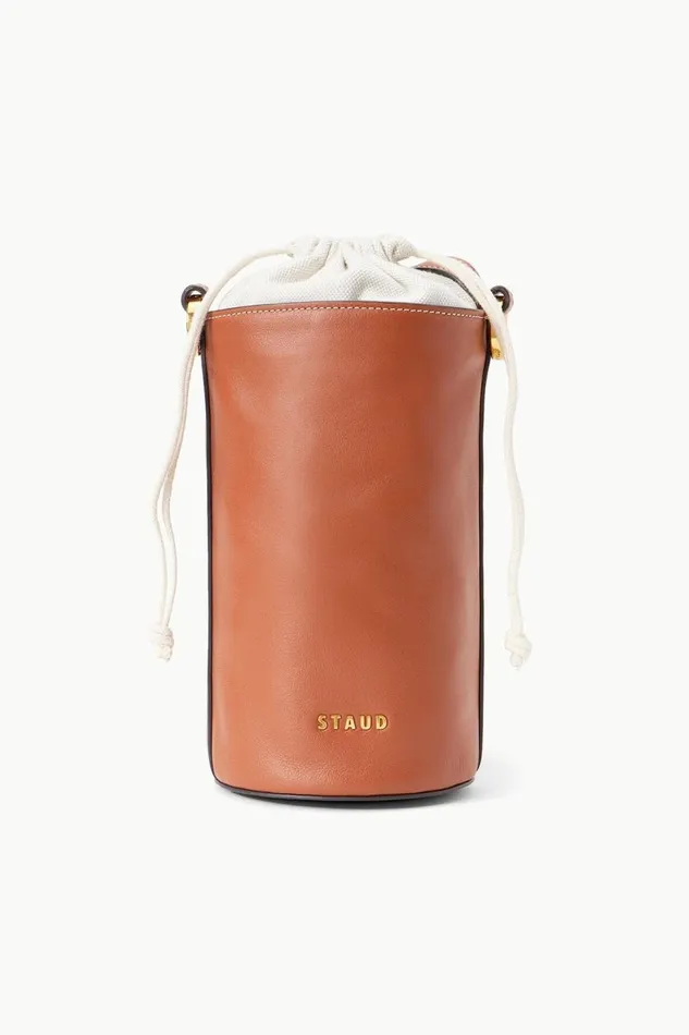 STAUD Small Leather Goods Women STAUD WATER BOTTLE BAG TAN STAUD Small Leather Goods Women STAUD WATER BOTTLE BAG TAN