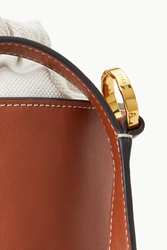 STAUD Small Leather Goods Women STAUD WATER BOTTLE BAG TAN STAUD Small Leather Goods Women STAUD WATER BOTTLE BAG TAN