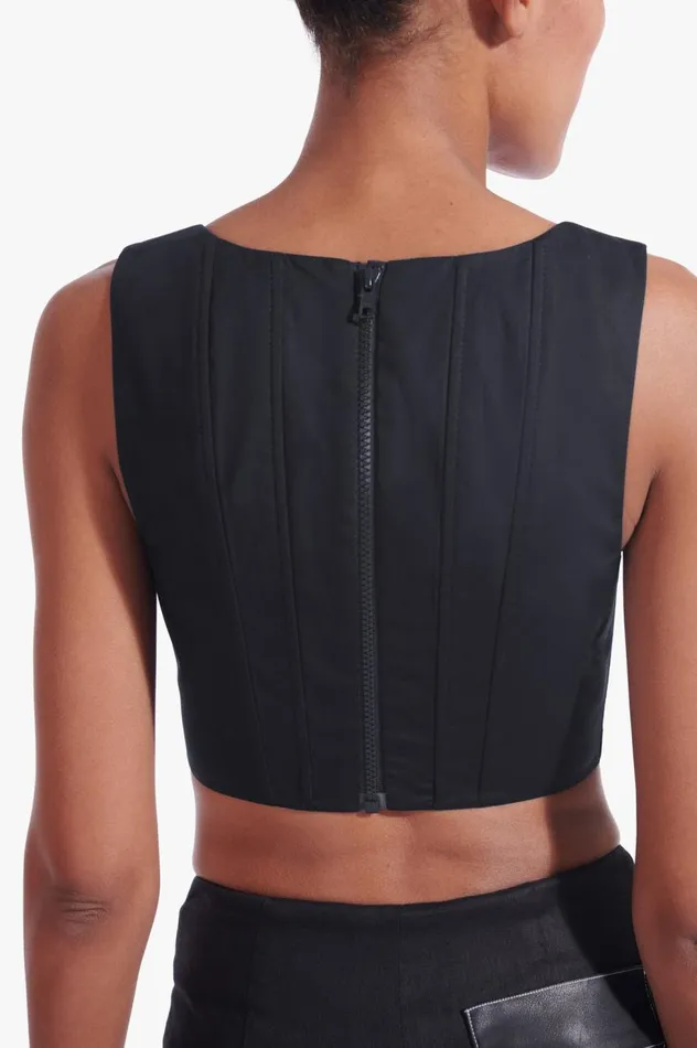 STAUD Tops Women STAUD ALICE TOP BLACK STAUD Tops Women STAUD ALICE TOP BLACK
