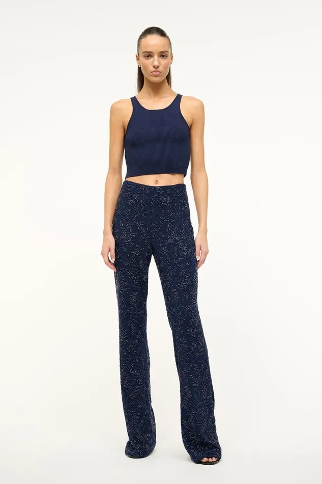 STAUD Tops Women STAUD IBISCO TANK NAVY