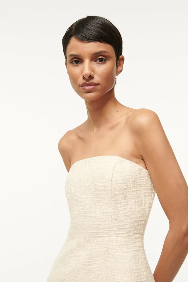 STAUD Tops Women STAUD SILVIA TOP IVORY STAUD Tops Women STAUD SILVIA TOP IVORY