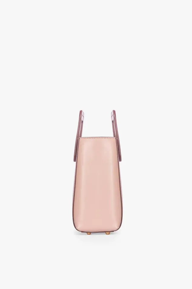 STAUD Totes Women STAUD MINI SHIRLEY LEATHER BAG BLUSH STAUD Totes Women STAUD MINI SHIRLEY LEATHER BAG BLUSH