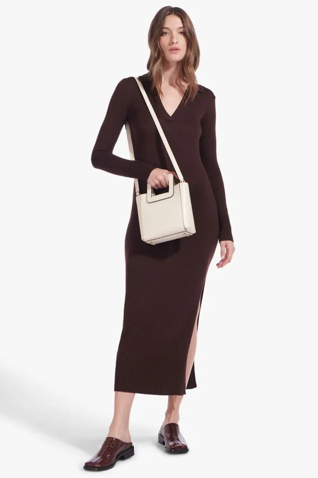 STAUD Totes Women STAUD MINI SHIRLEY LEATHER BAG CREAM STAUD Totes Women STAUD MINI SHIRLEY LEATHER BAG CREAM