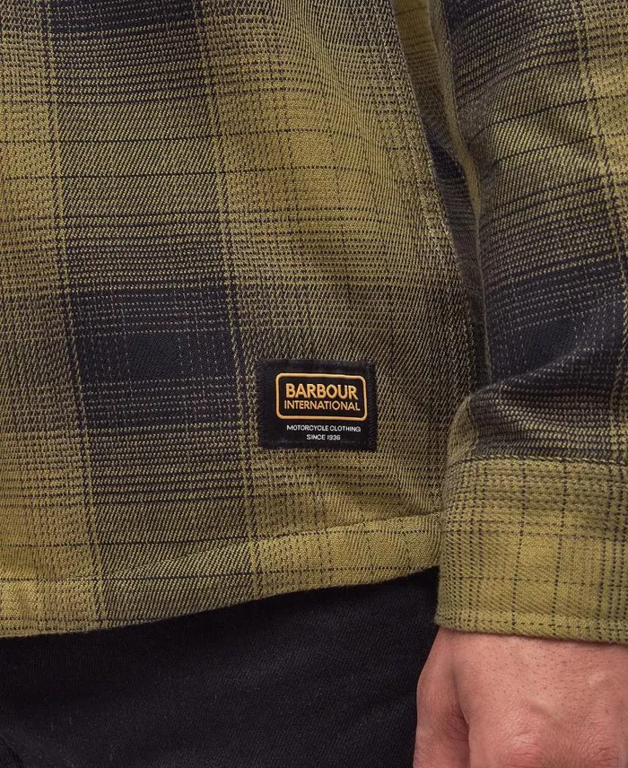 Stoke Overshirt Archive Olive Men Barbour Overshirts