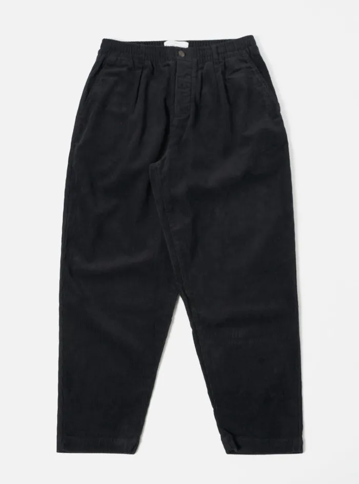 Suiting Men Universal Works Universal Works Pleated Track Pant In Black Cord