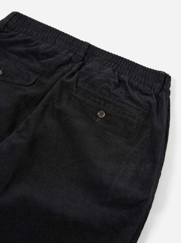 Suiting Men Universal Works Universal Works Pleated Track Pant In Black Cord