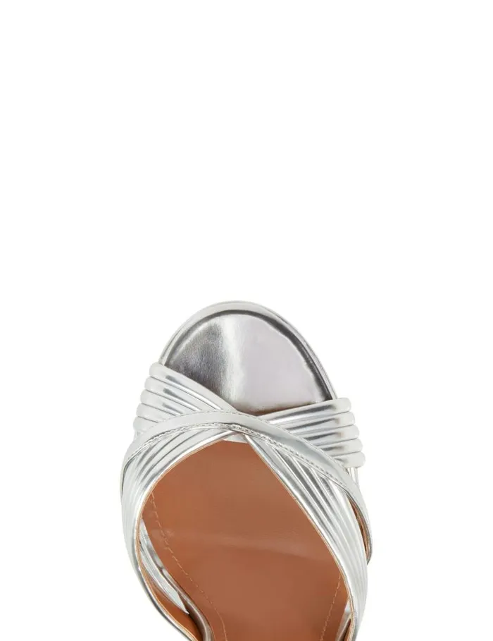 Sundance Plateau 140 Silver Women Aquazzura Platforms Sundance Plateau 140 Silver Women Aquazzura Platforms