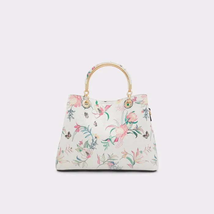Surgoinee White Multi Women ALDO Tote Bags
