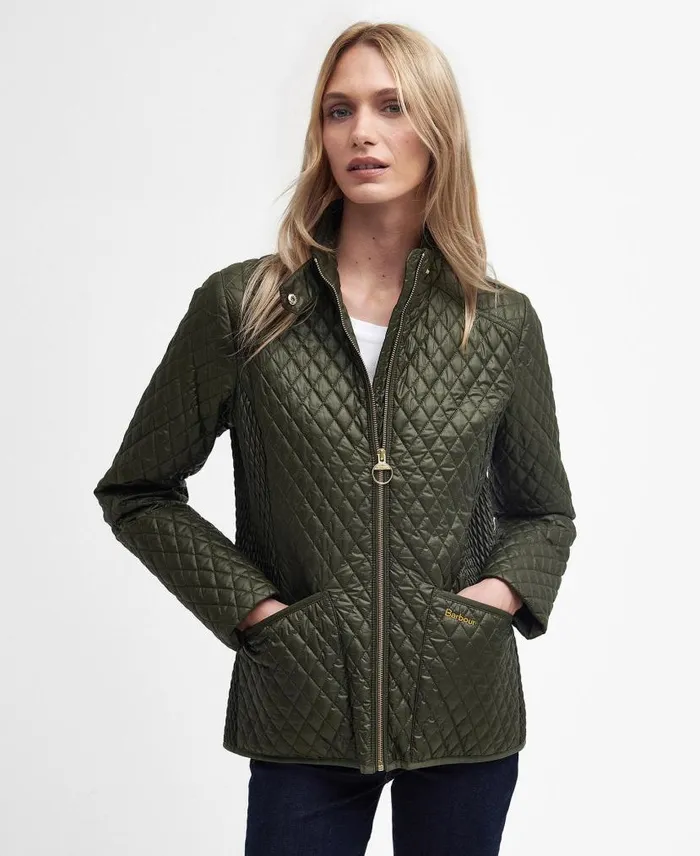 Swallow Quilted Jacket Olive Women Barbour Quilted Jackets