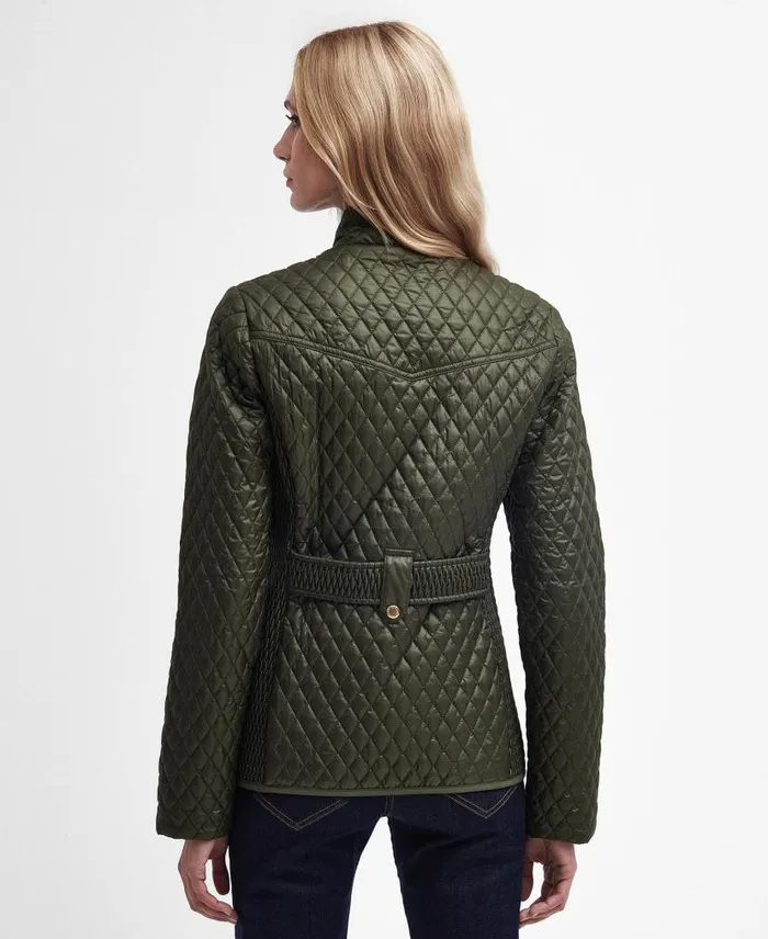 Swallow Quilted Jacket Olive Women Barbour Quilted Jackets