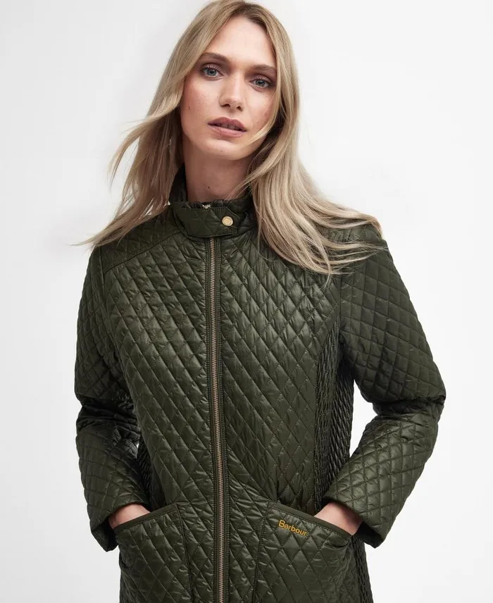 Swallow Quilted Jacket Olive Women Barbour Quilted Jackets