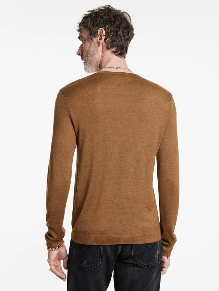 Sweaters Men John Varvatos NOVAS CREW Black