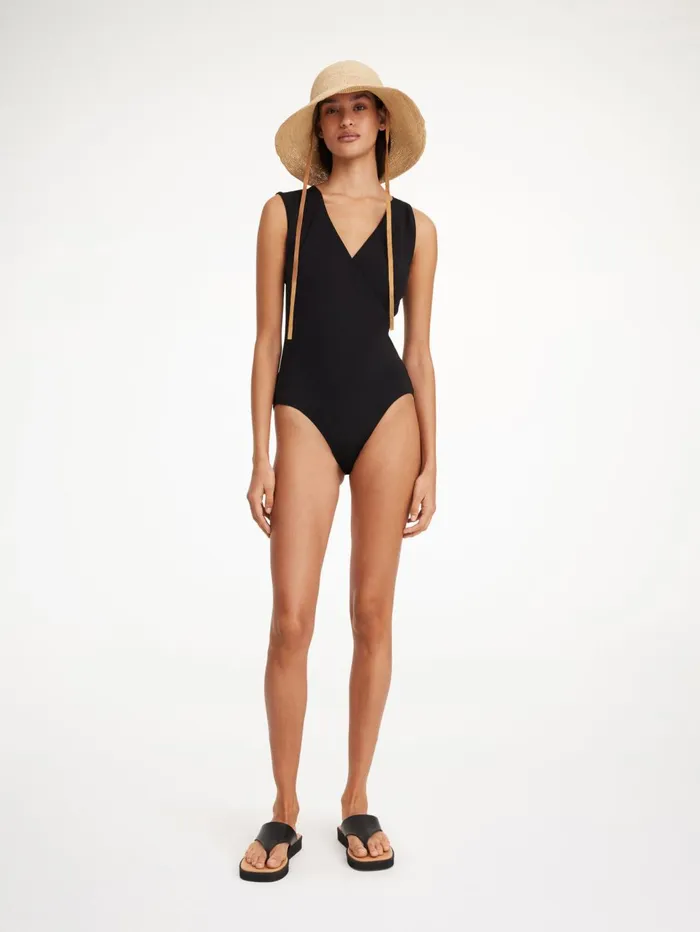 Swimwear Women By Malene Birger Lemooria Swimsuit Black
