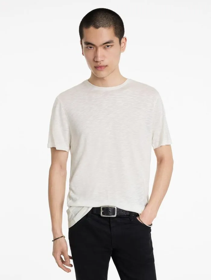 TShirts Men John Varvatos PARK CREWNECK Salt