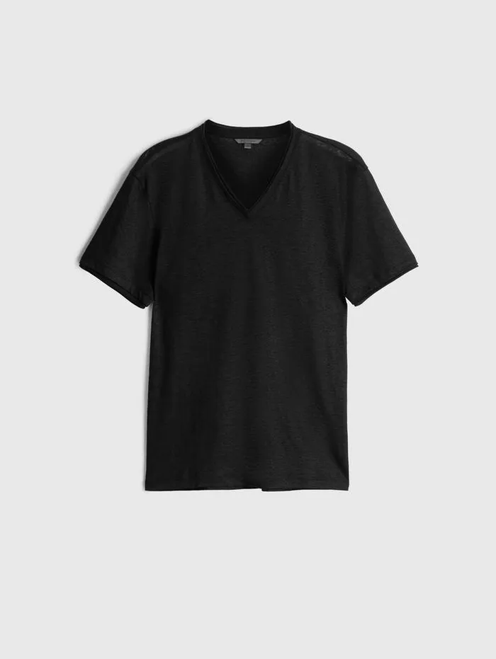 TShirts Men John Varvatos WOOSTER VNECK Black