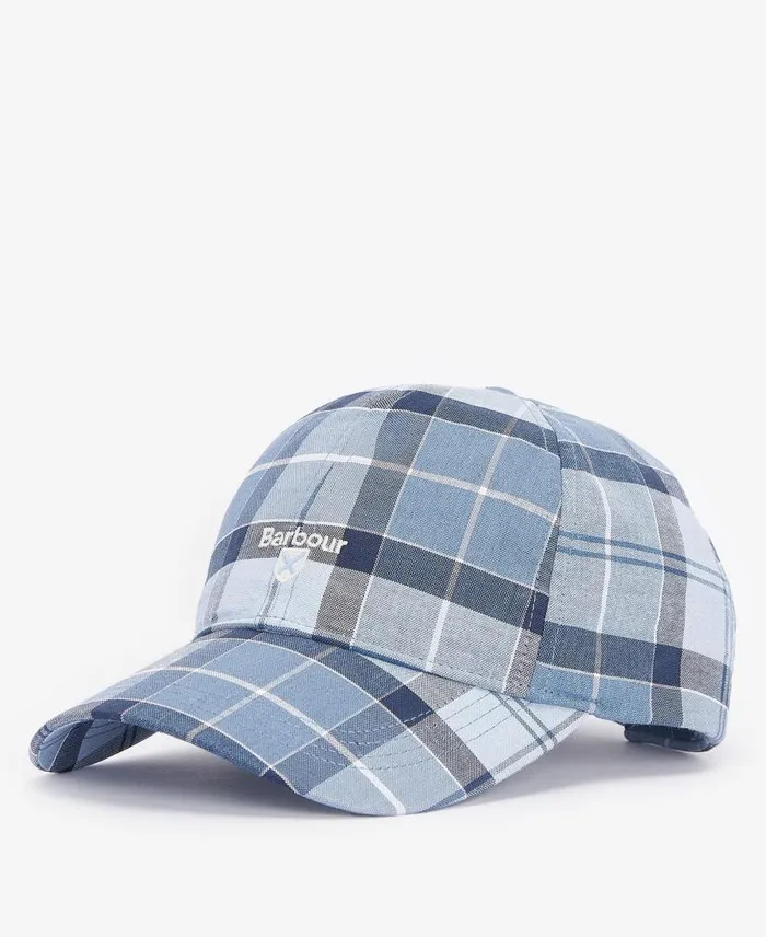 Tartan Sports Cap Berwick Blue Men Barbour Hats