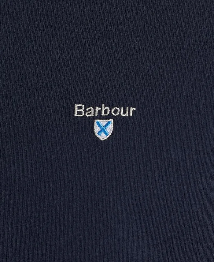 Tartan Sports TShirt White Men Barbour TShirts