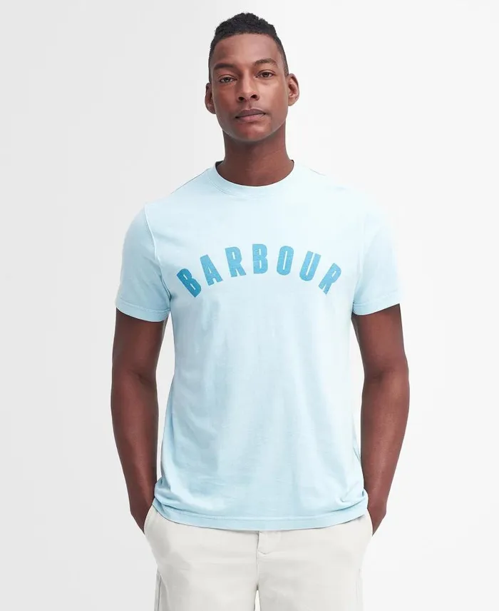 Terra Dye TShirt Sky Men Barbour TShirts